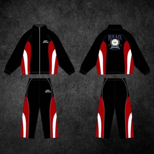 KR Luxury Track Suit - Red