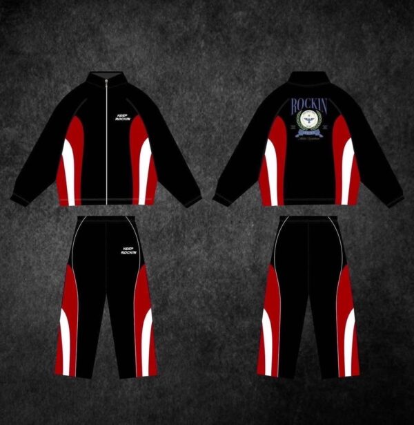 KR Luxury Track Suit - Red