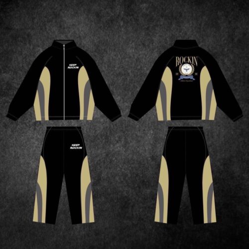KR Luxury Track Suit - Beige