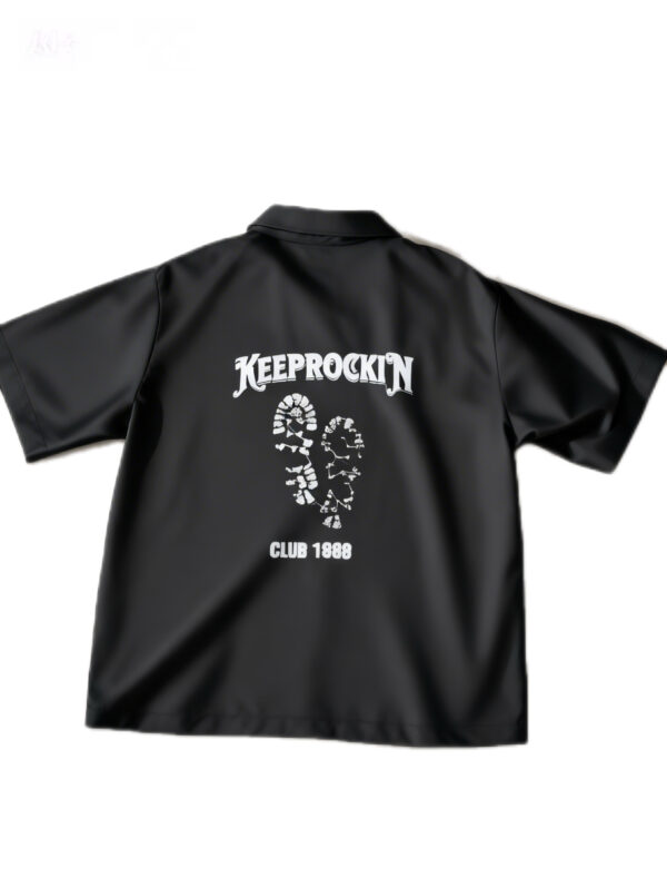 KR 'stepper' zip up T-shirt