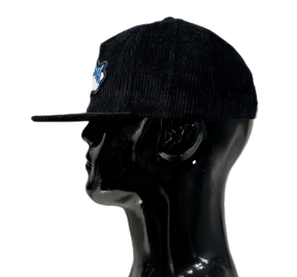 KR "Keep Pushing" Corduroy Hat (Black)