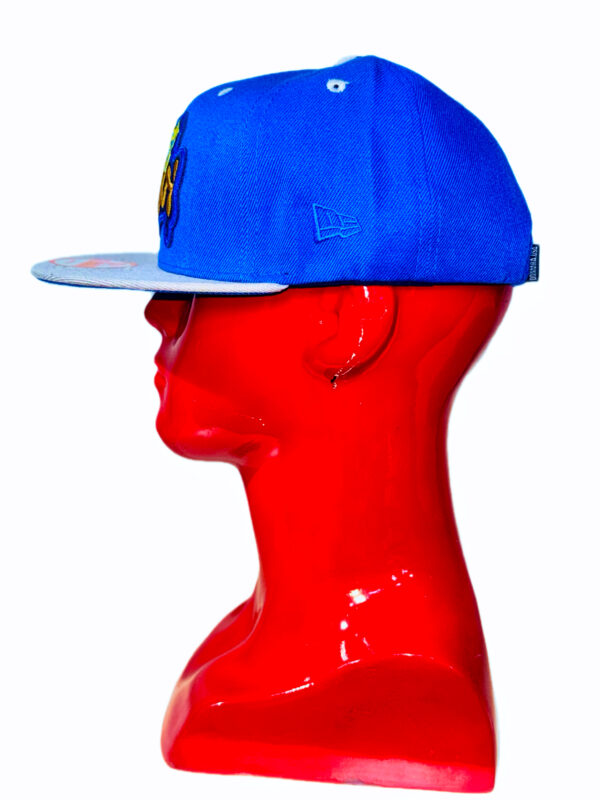 KR  embroidered Snapback (Blue)